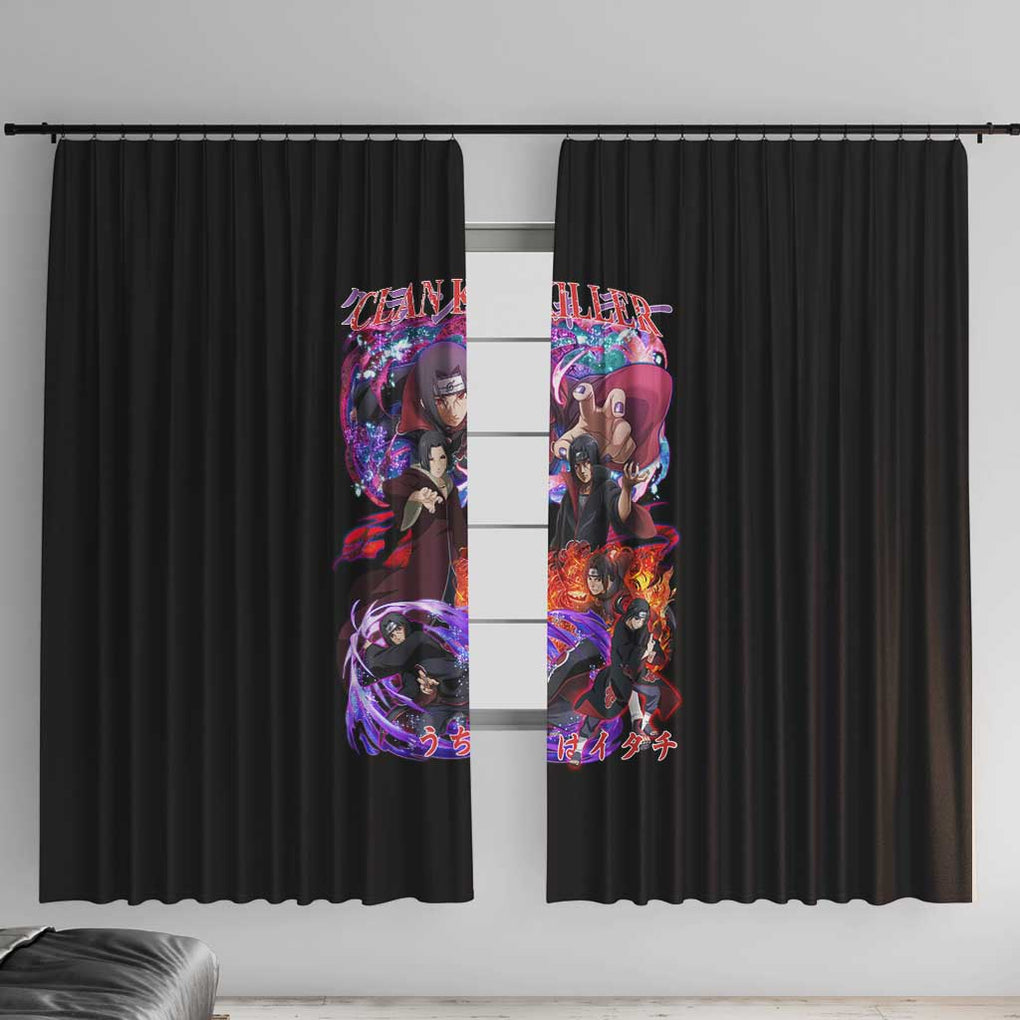 Uchiha Itachi V4 Naruto Window Curtain Japan Anime Style