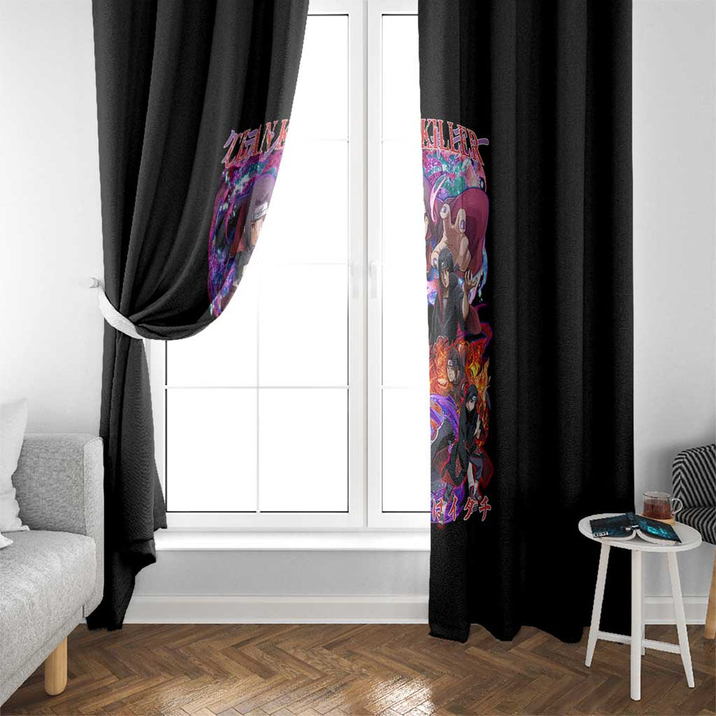 Uchiha Itachi V4 Naruto Window Curtain Japan Anime Style