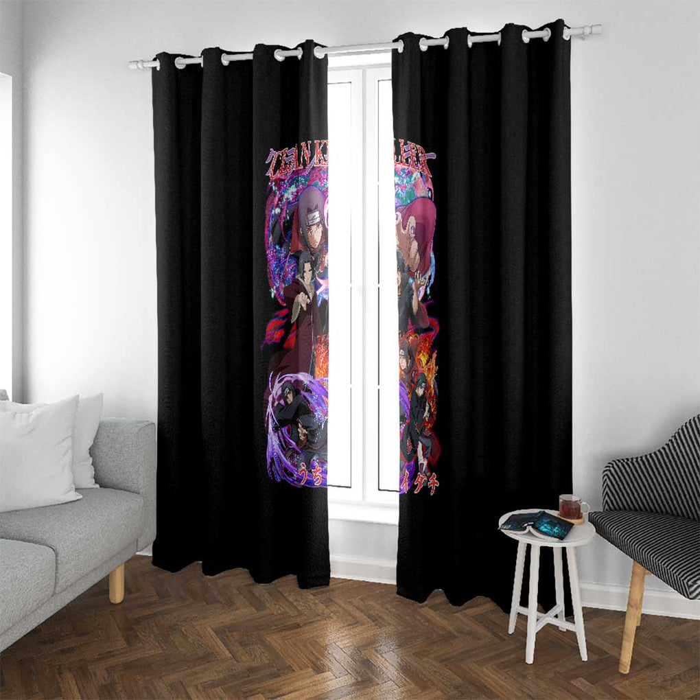 Uchiha Itachi V4 Naruto Window Curtain Japan Anime Style