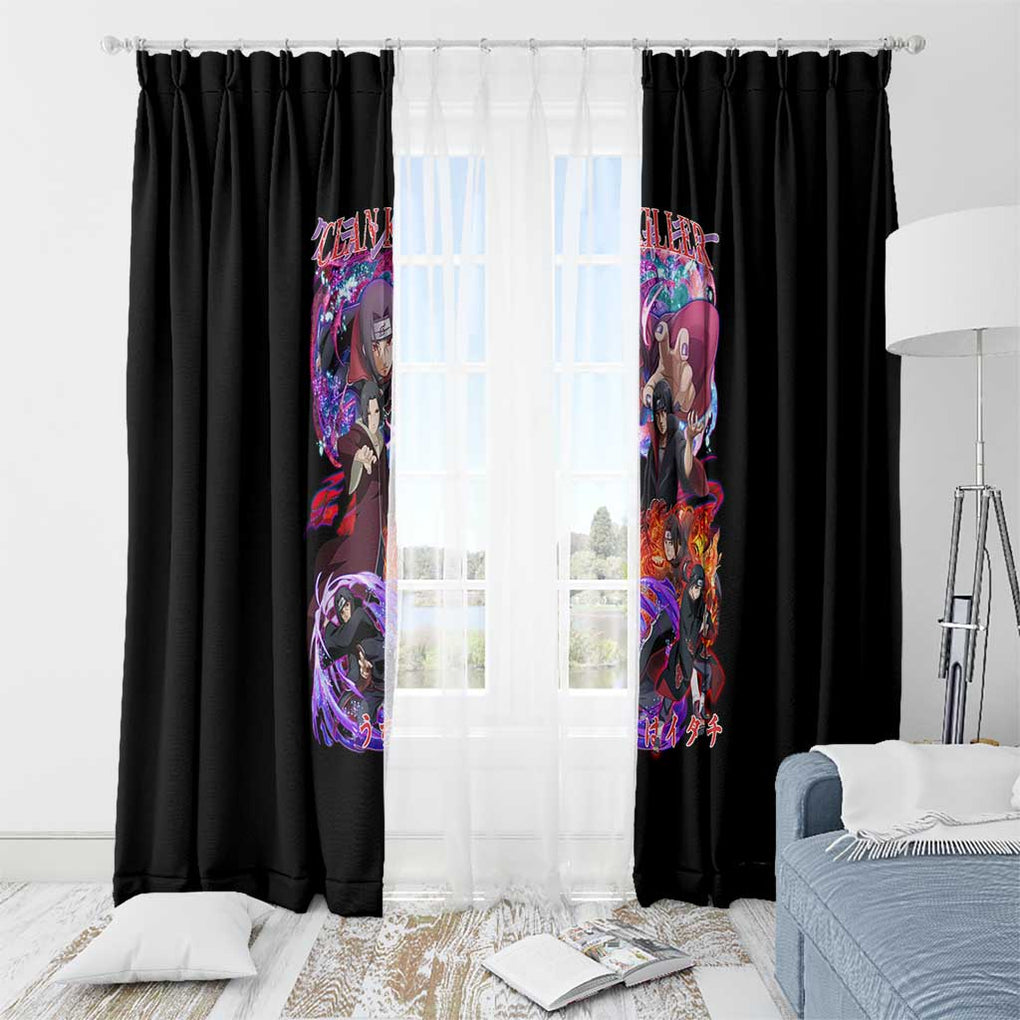 Uchiha Itachi V4 Naruto Window Curtain Japan Anime Style