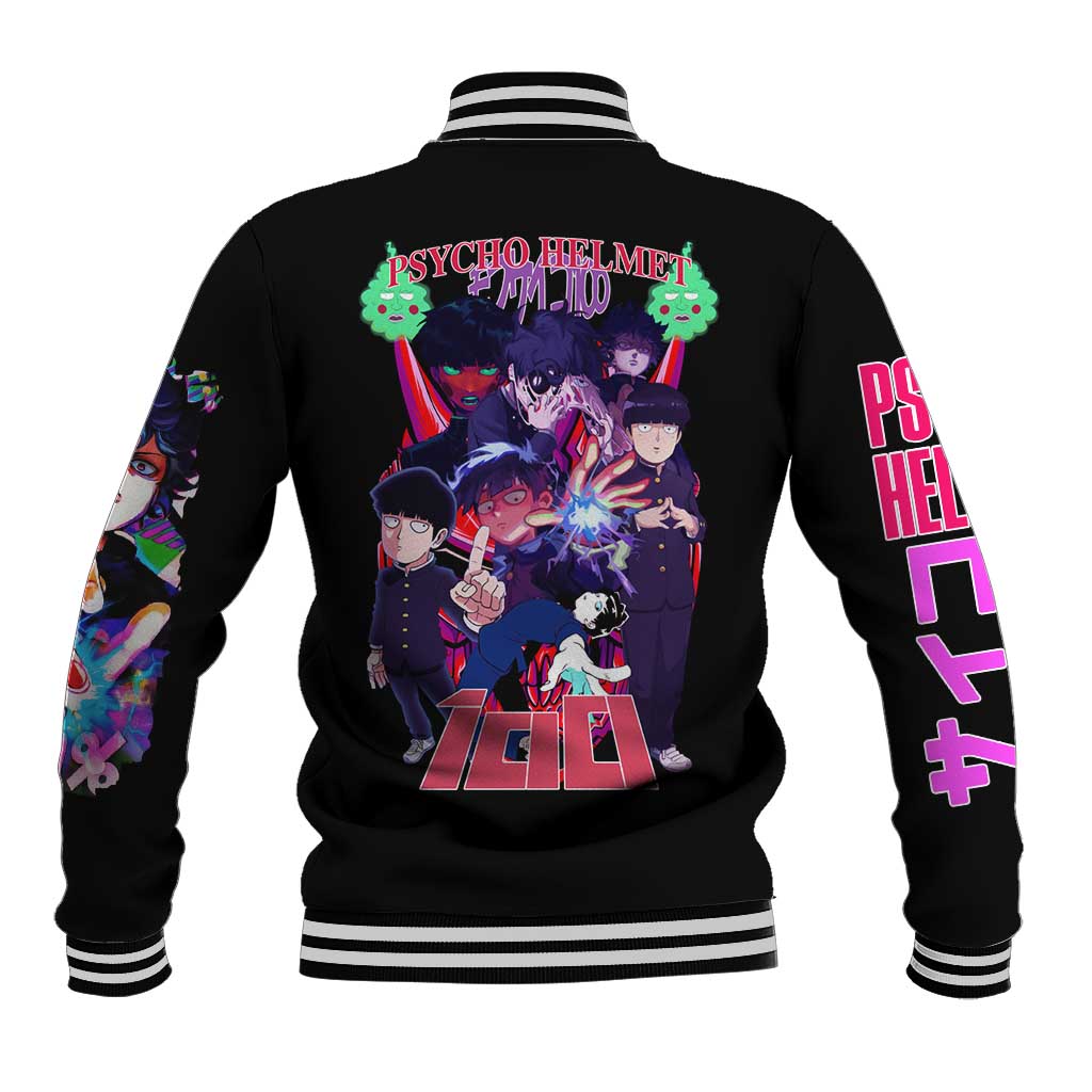 Shigeo Kageyama V4 Mob Psycho 100 Baseball Jacket Japan Anime Style - The Mazicc
