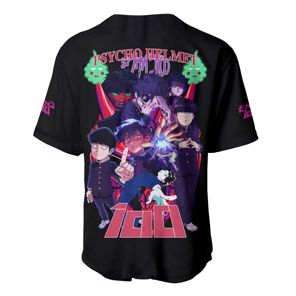 Shigeo Kageyama V4 Mob Psycho 100 Baseball Jersey Japan Anime Style - The Mazicc