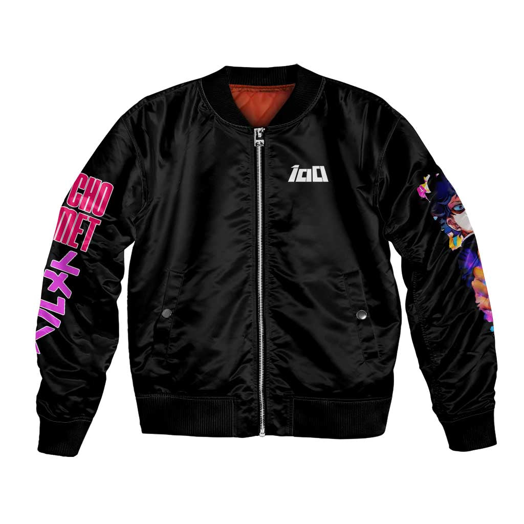 Shigeo Kageyama V4 Mob Psycho 100 Bomber Jacket Japan Anime Style - The Mazicc