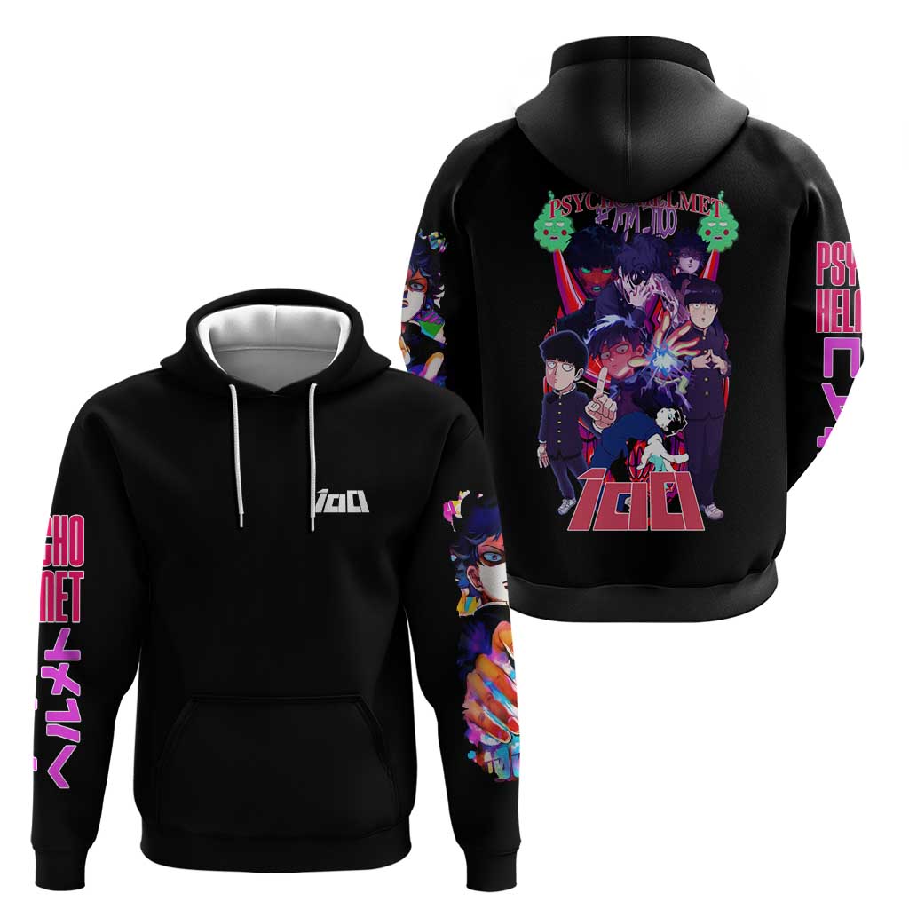 Shigeo Kageyama V4 Mob Psycho 100 Hoodie Japan Anime Style - The Mazicc