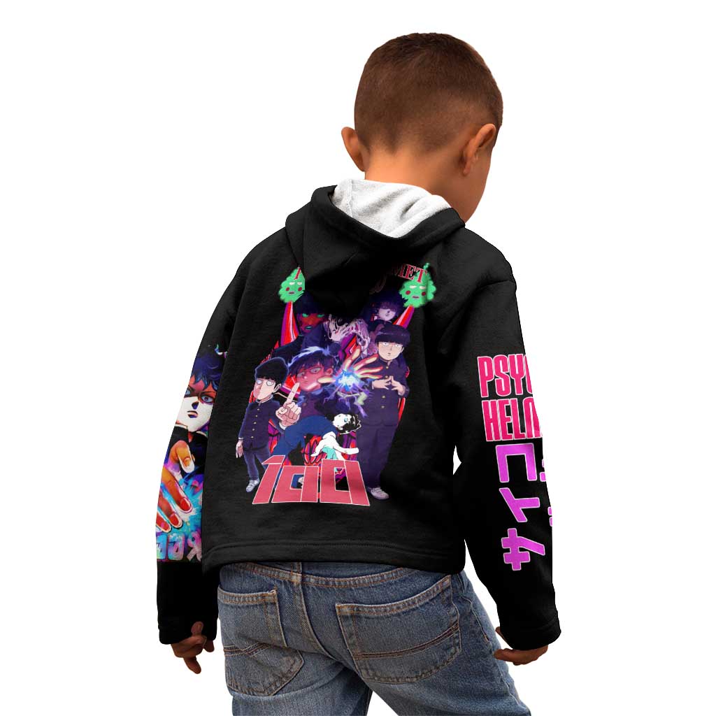 Shigeo Kageyama V4 Mob Psycho 100 Kid Hoodie Japan Anime Style - The Mazicc