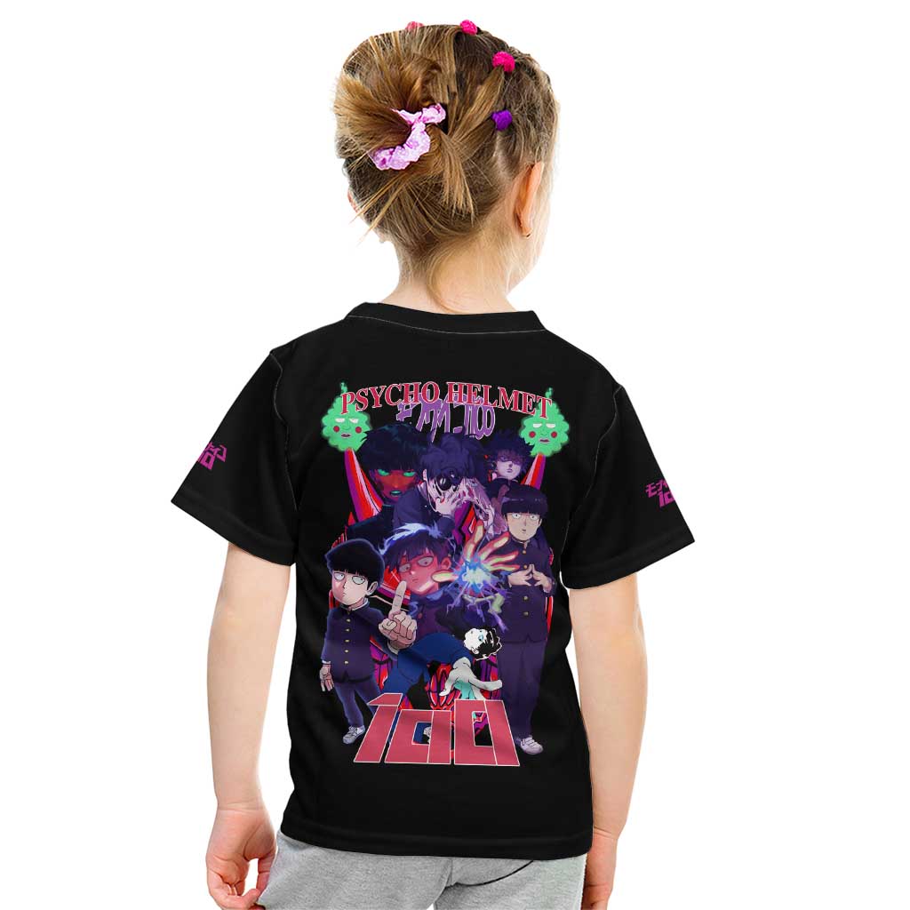 Shigeo Kageyama V4 Mob Psycho 100 Kid T Shirt Japan Anime Style - The Mazicc