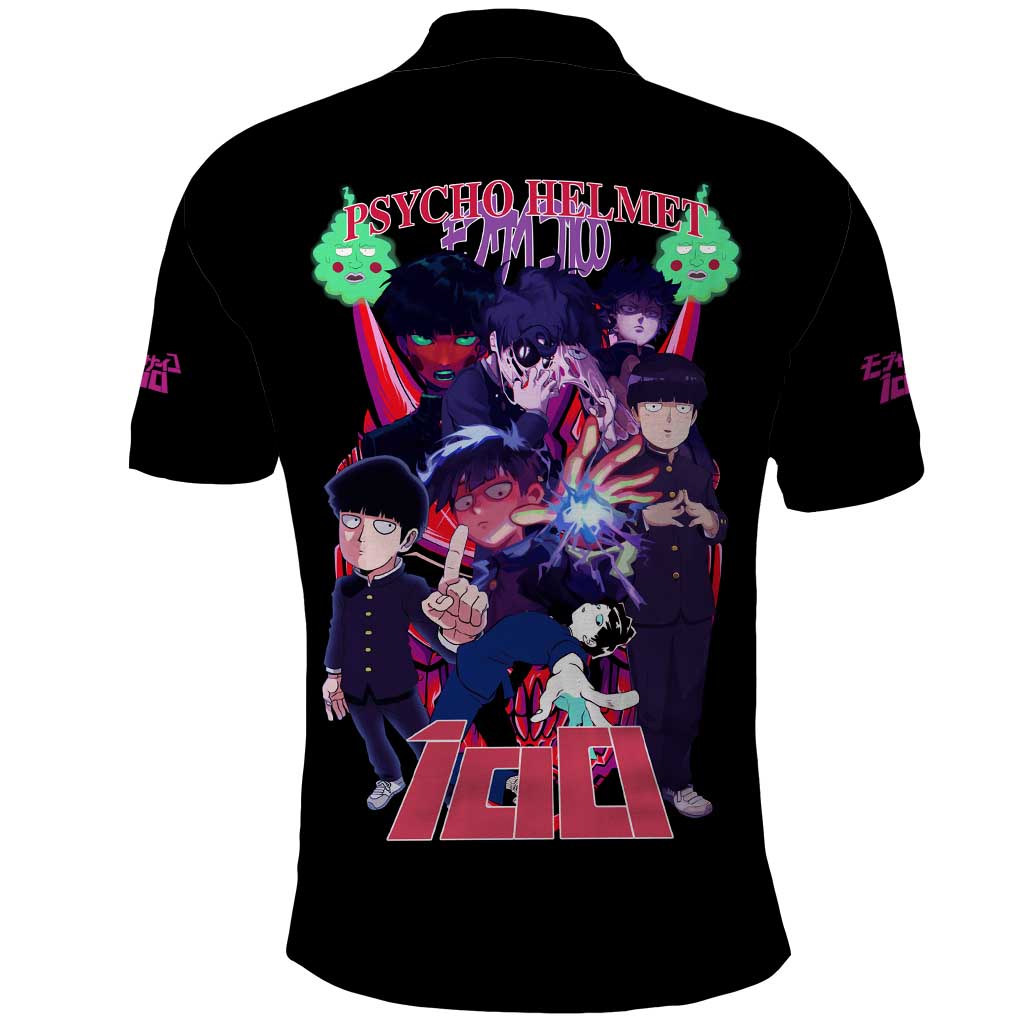 Shigeo Kageyama V4 Mob Psycho 100 Polo Shirt Japan Anime Style - The Mazicc