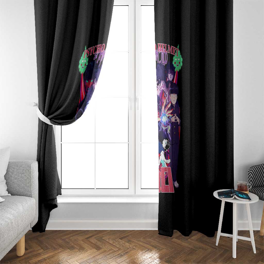Shigeo Kageyama V4 Mob Psycho 100 Window Curtain Japan Anime Style - The Mazicc