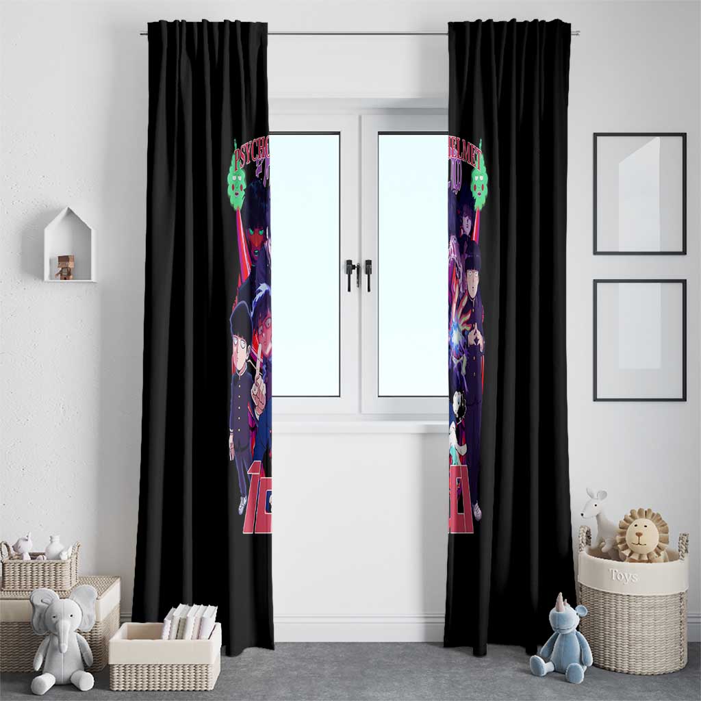 Shigeo Kageyama V4 Mob Psycho 100 Window Curtain Japan Anime Style - The Mazicc