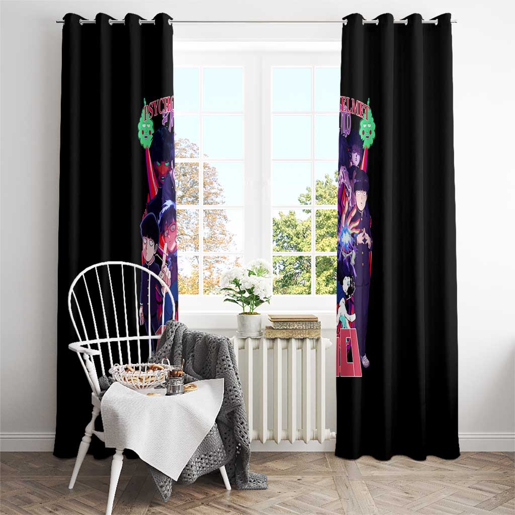 Shigeo Kageyama V4 Mob Psycho 100 Window Curtain Japan Anime Style - The Mazicc