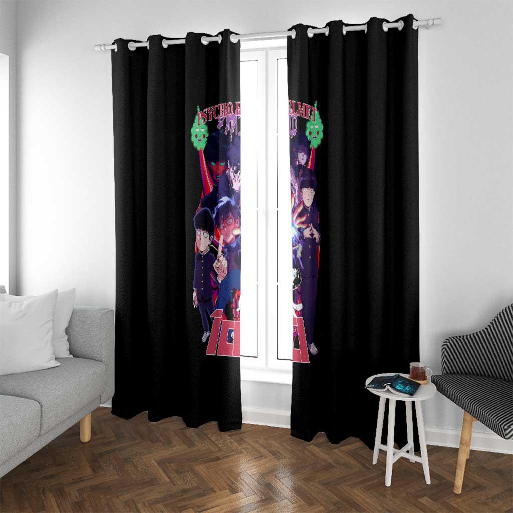 Shigeo Kageyama V4 Mob Psycho 100 Window Curtain Japan Anime Style - The Mazicc