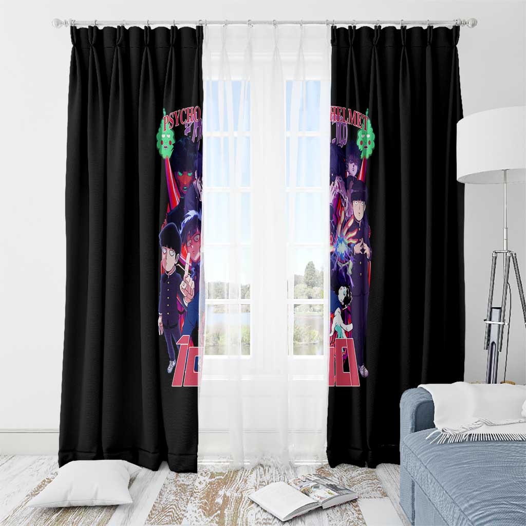 Shigeo Kageyama V4 Mob Psycho 100 Window Curtain Japan Anime Style - The Mazicc
