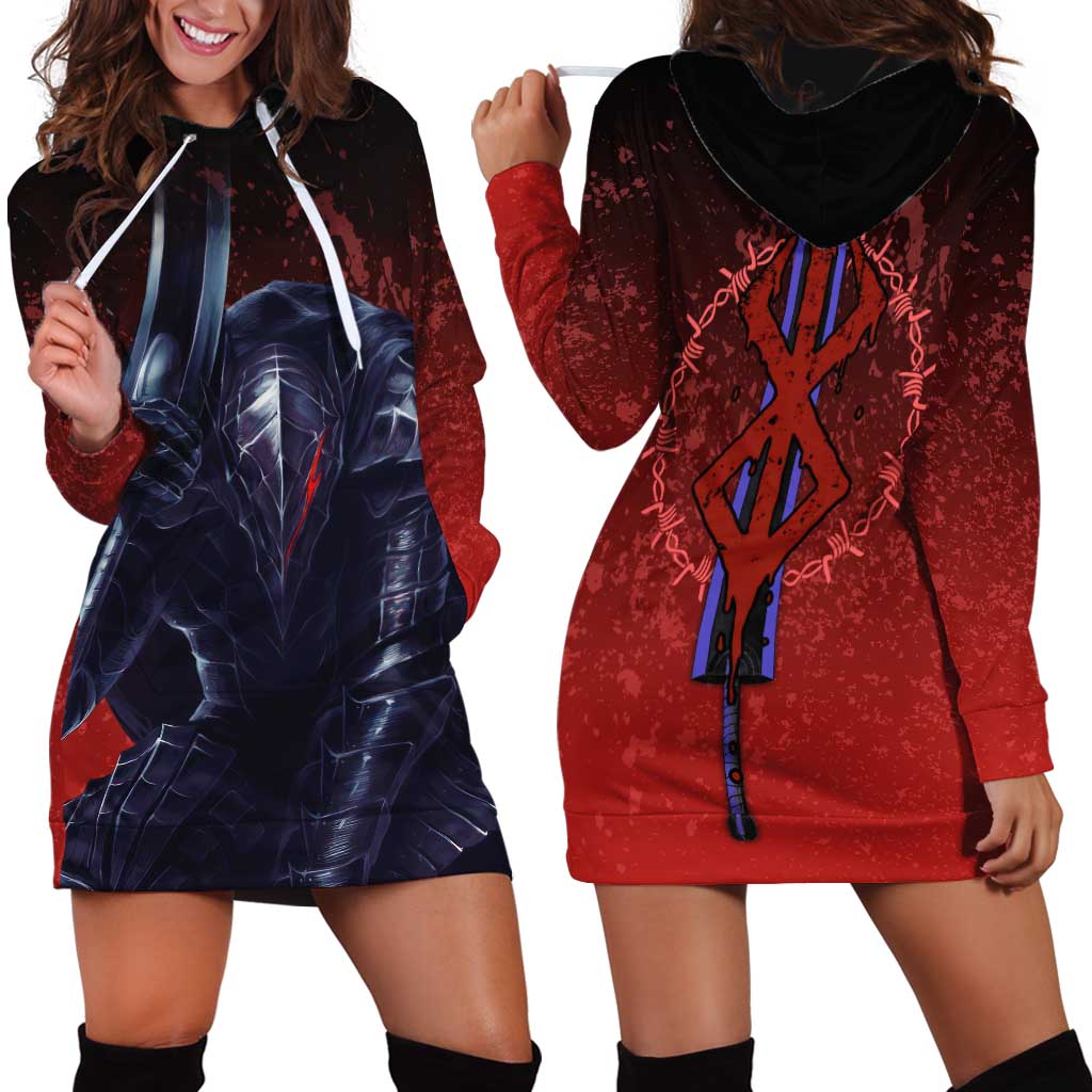 Struggler Berserk Hoodie Dress Japan Anime Style - The Mazicc