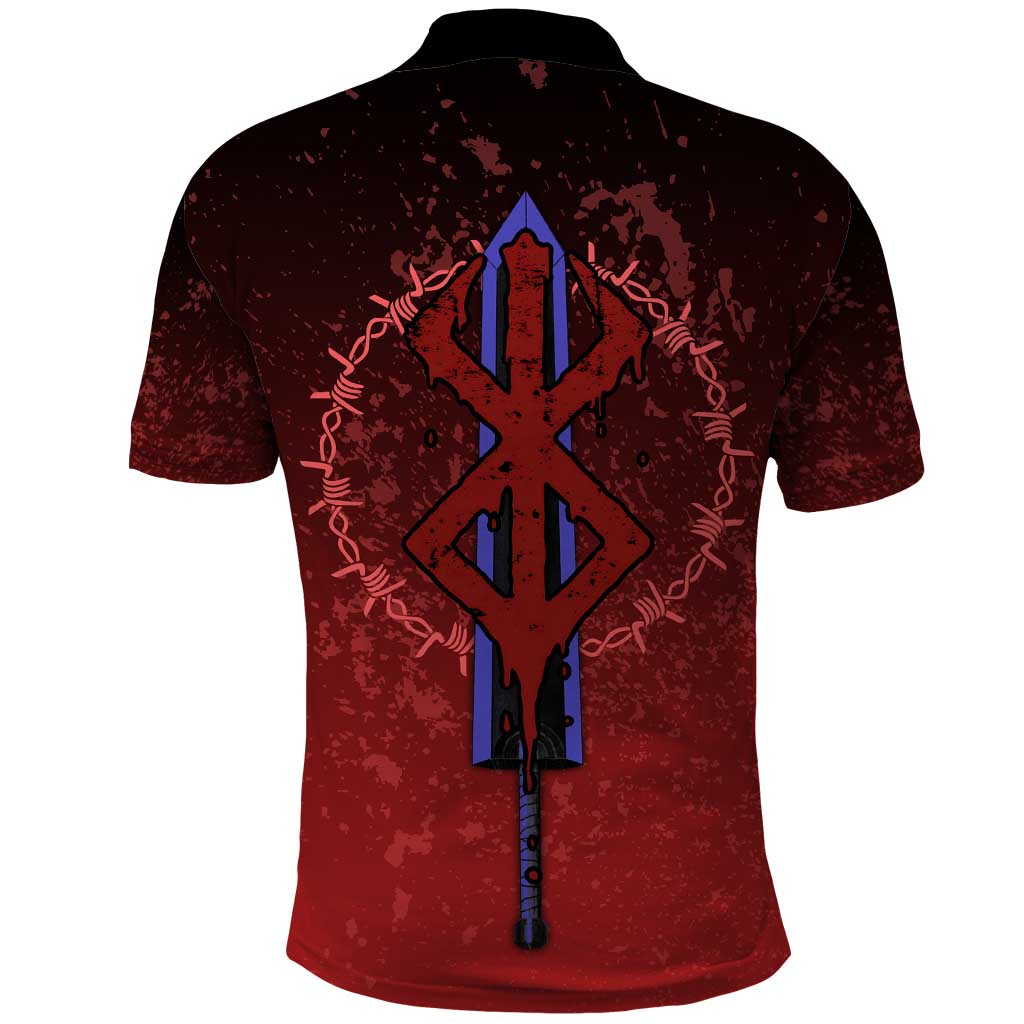 Struggler Berserk Polo Shirt Japan Anime Style - The Mazicc