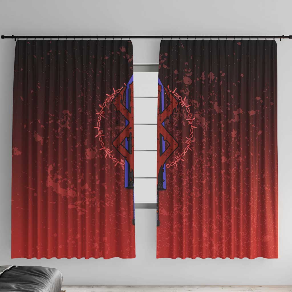 Struggler Berserk Window Curtain Japan Anime Style - The Mazicc