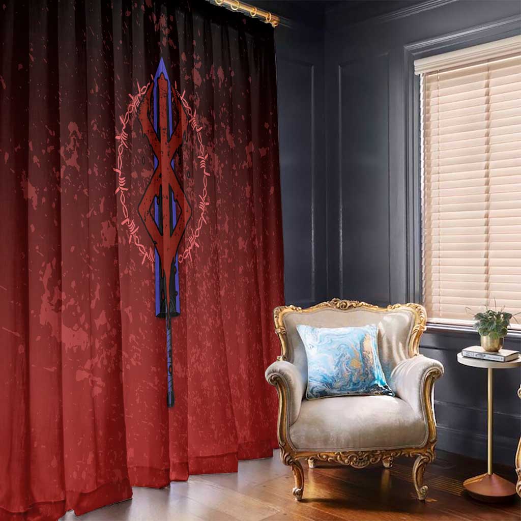 Struggler Berserk Window Curtain Japan Anime Style - The Mazicc