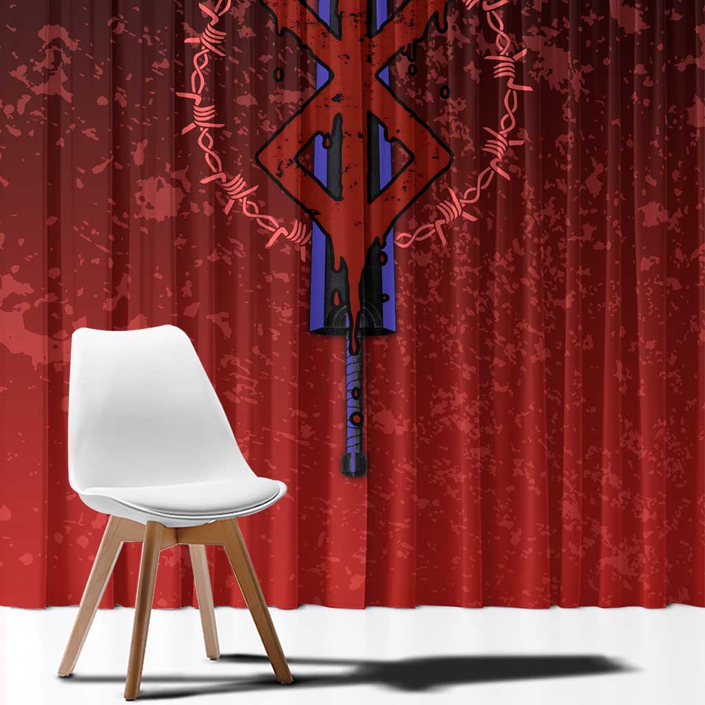Struggler Berserk Window Curtain Japan Anime Style - The Mazicc