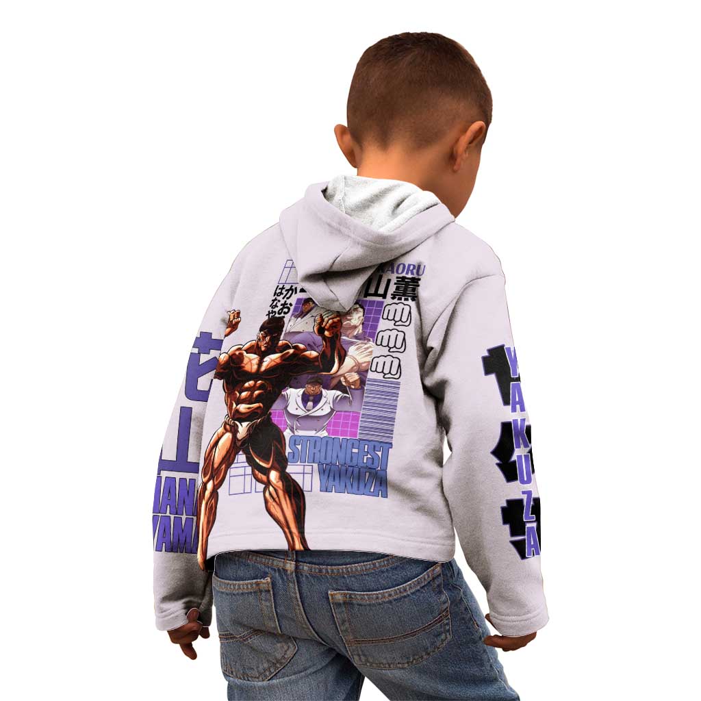Hanayama Kaoru Baki Kid Hoodie Japan Anime Style - The Mazicc