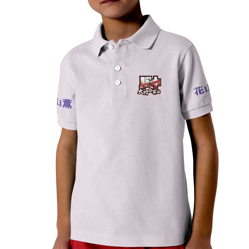 Hanayama Kaoru Baki Kid Polo Shirt Japan Anime Style - The Mazicc