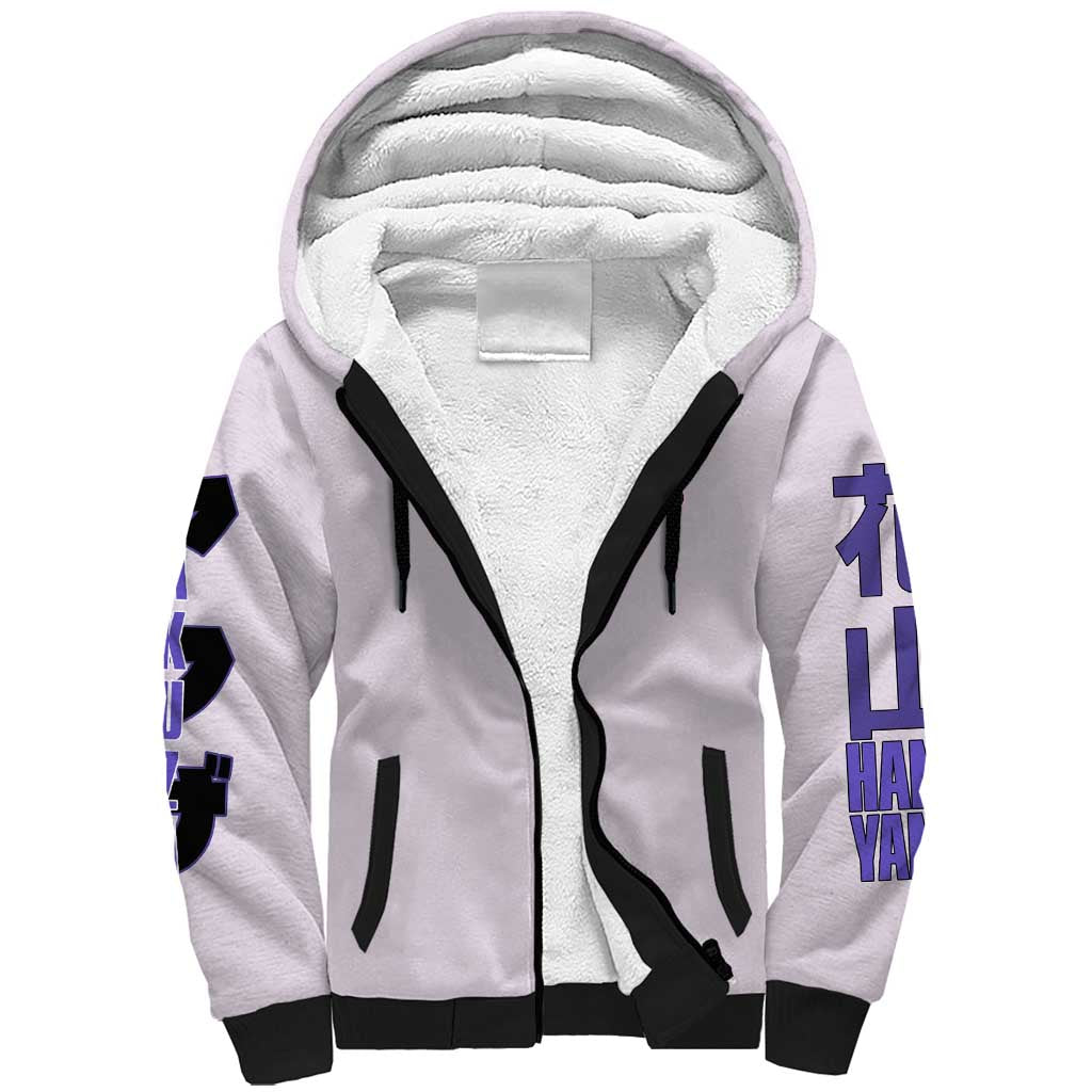 Hanayama Kaoru Baki Sherpa Hoodie Japan Anime Style - The Mazicc