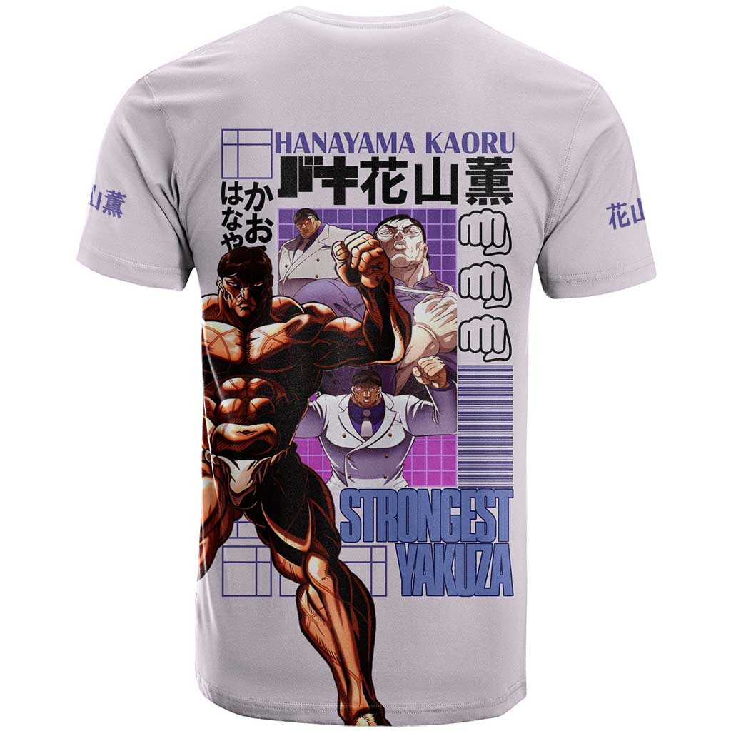 Hanayama Kaoru Baki T Shirt Japan Anime Style - The Mazicc