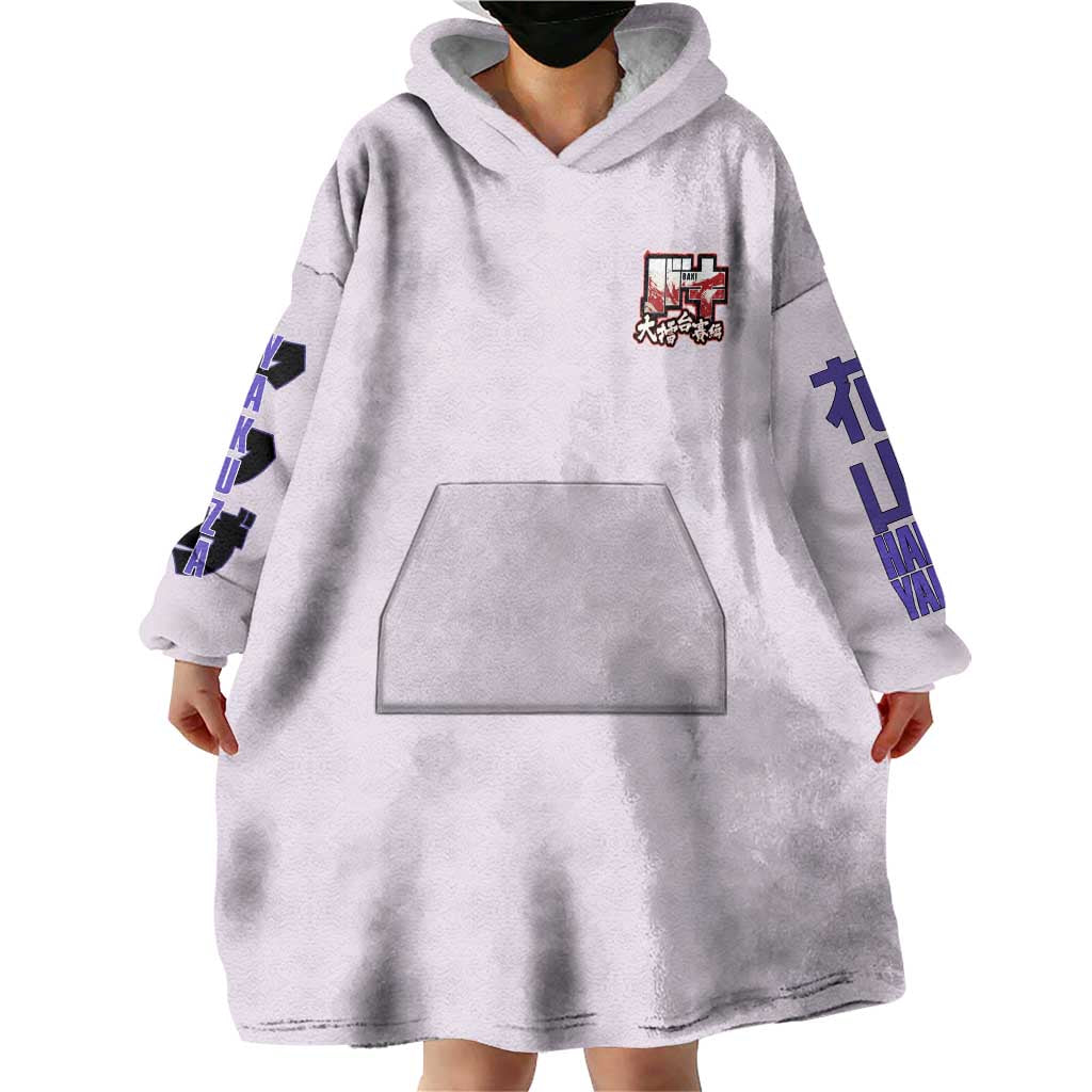 Hanayama Kaoru Baki Wearable Blanket Hoodie Japan Anime Style - The Mazicc
