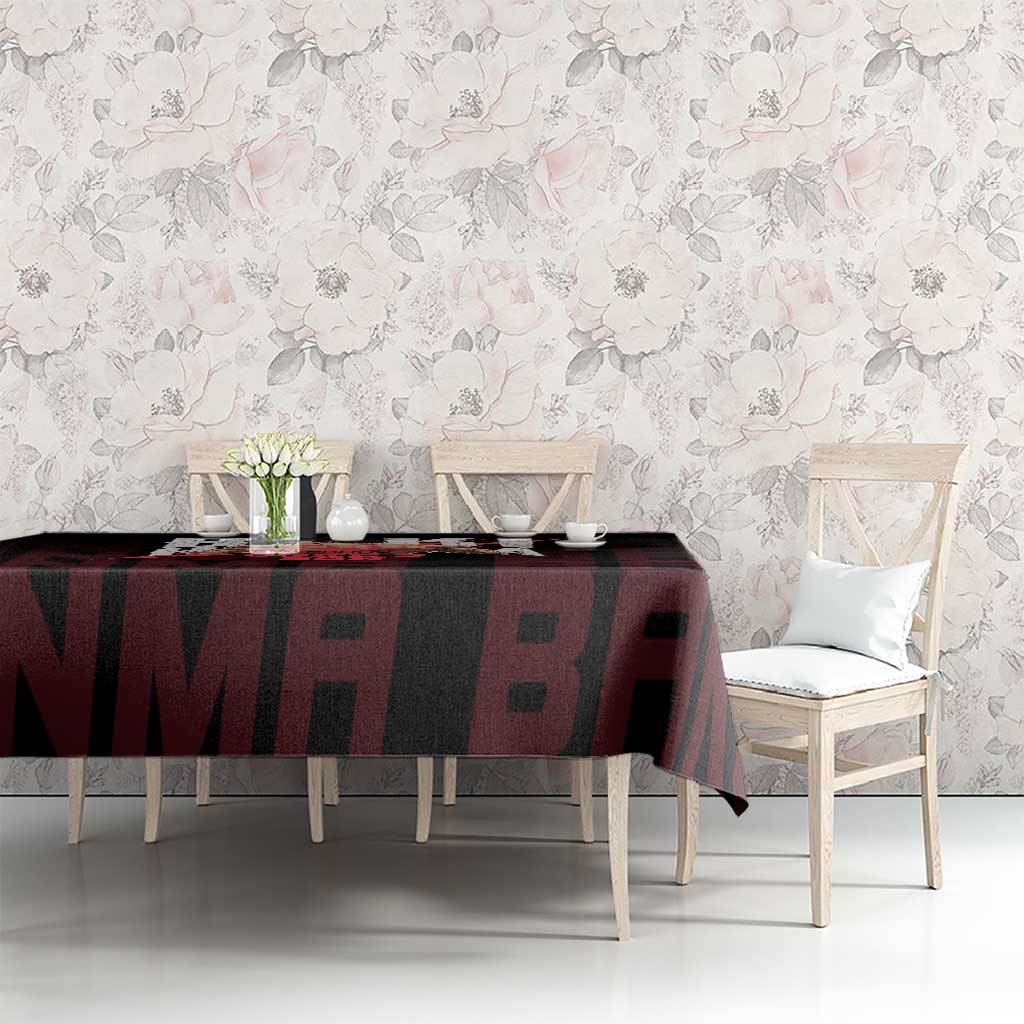 Baki Hanma The Ogre's Son Gym Theme Tablecloth with Intense Anime Artwork and Muscular Back Design - The Mazicc