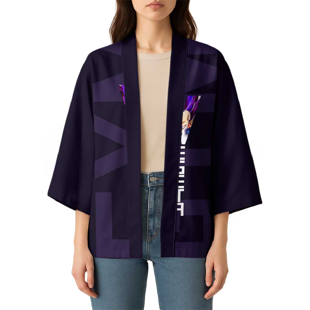 Vegeta Ultra Ego Gym Theme Kimono with Dumbbells Power Quote and Pride Design - The Mazicc