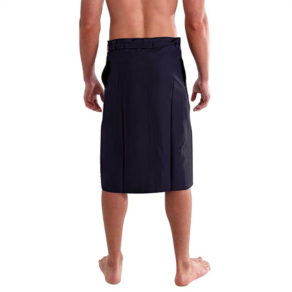 Vegeta Ultra Ego Gym Theme Lavalava with Dumbbells Power Quote and Pride Design - The Mazicc