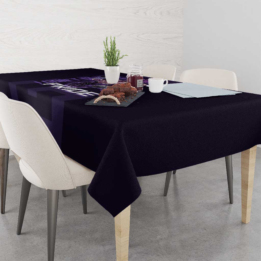 Vegeta Ultra Ego Gym Theme Tablecloth with Dumbbells Power Quote and Pride Design - The Mazicc