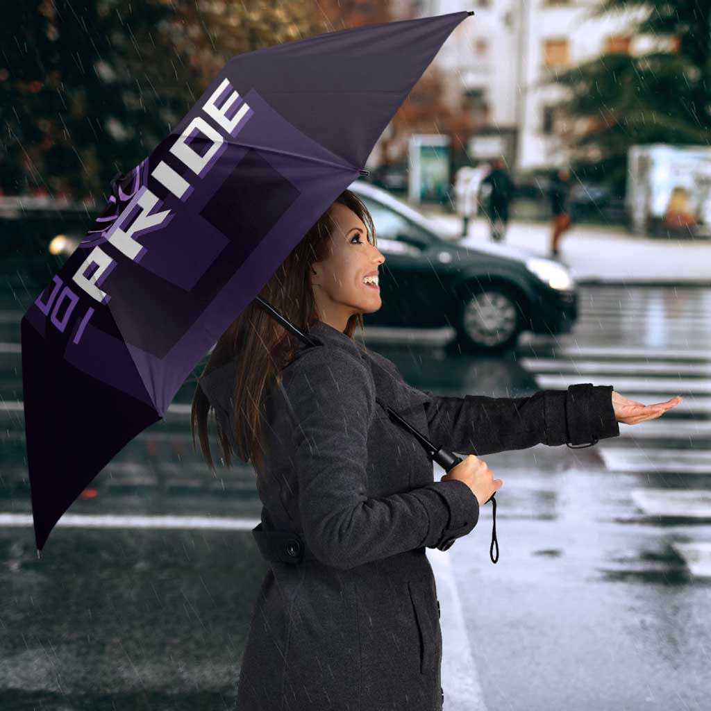 Vegeta Ultra Ego Gym Theme Umbrella with Dumbbells Power Quote and Pride Design - The Mazicc