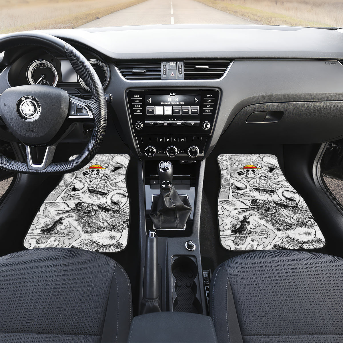 Luffy Gear 5 Nika One Piece Car Mats
