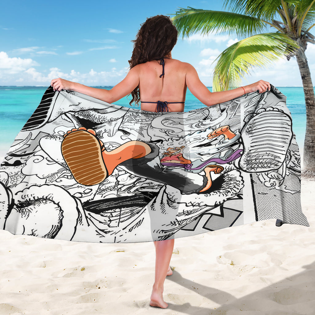 Luffy Gear 5 Nika One Piece Sarong