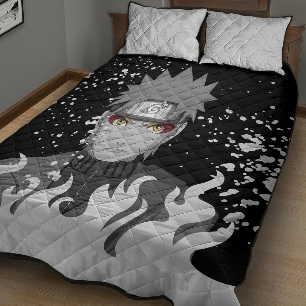 Uzumaki Sage Quilt Bed Set