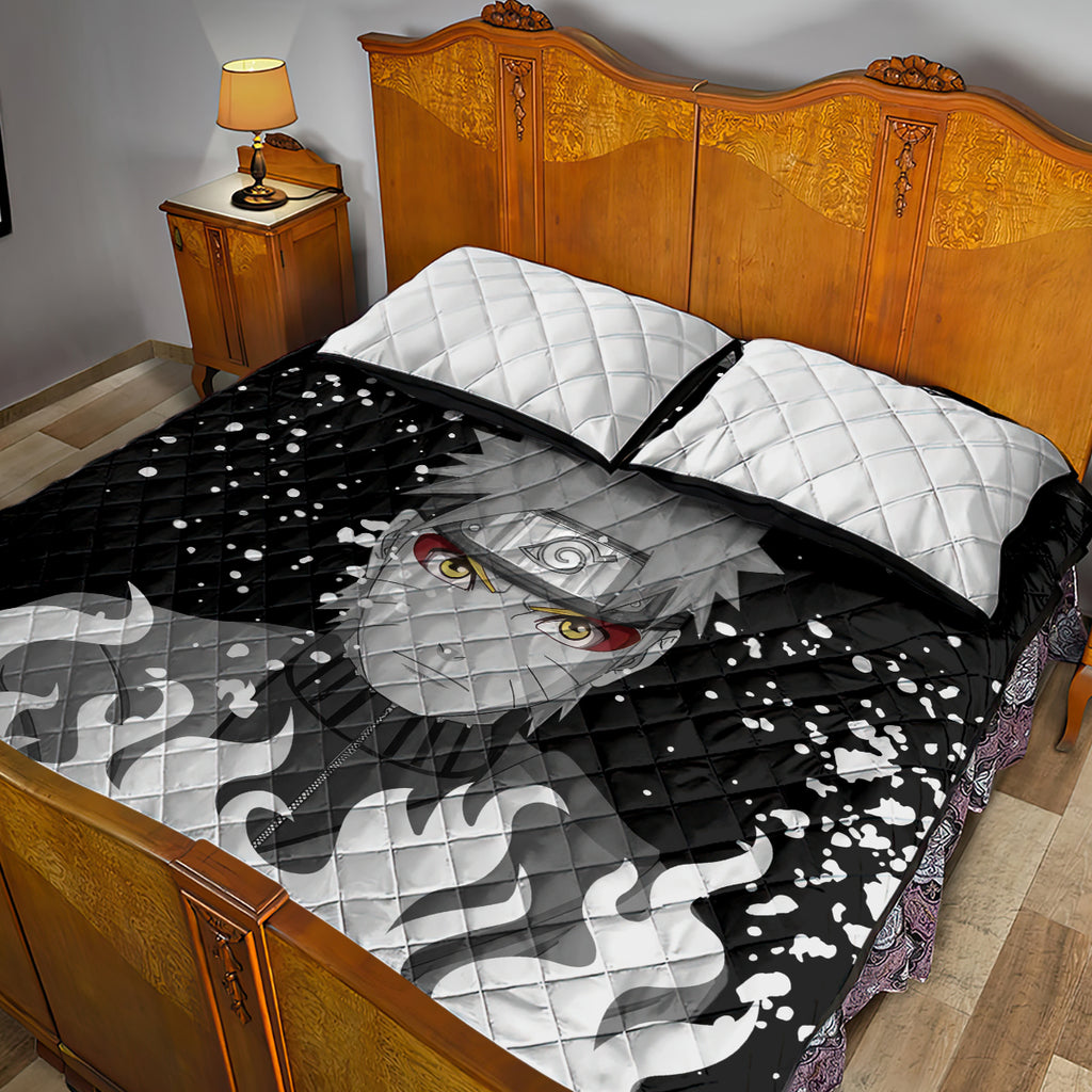 Uzumaki Sage Quilt Bed Set
