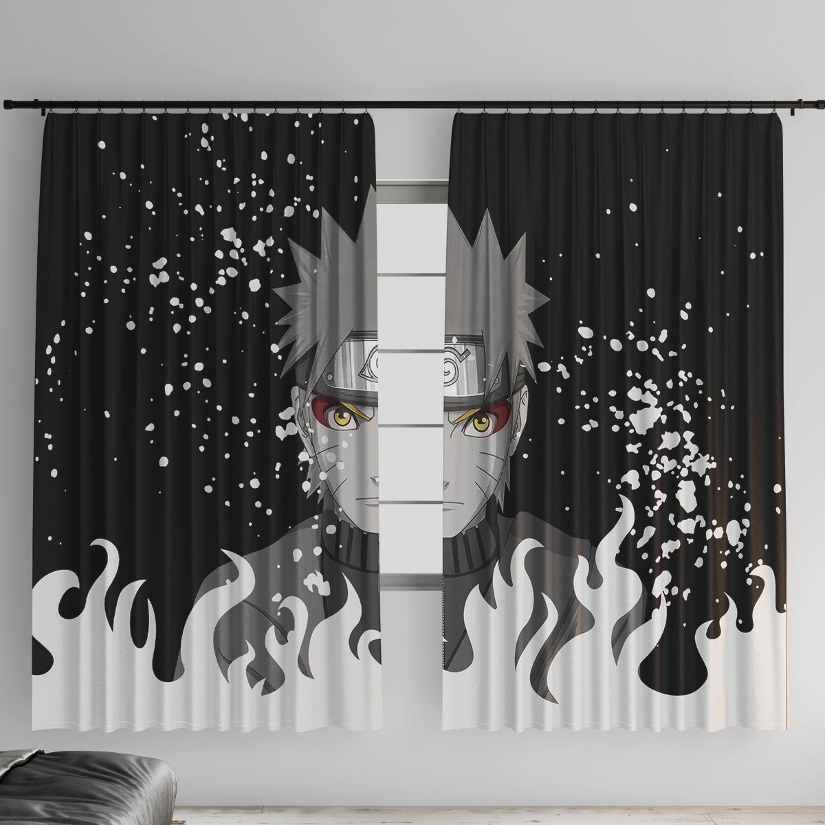 Uzumaki Sage Window Curtain