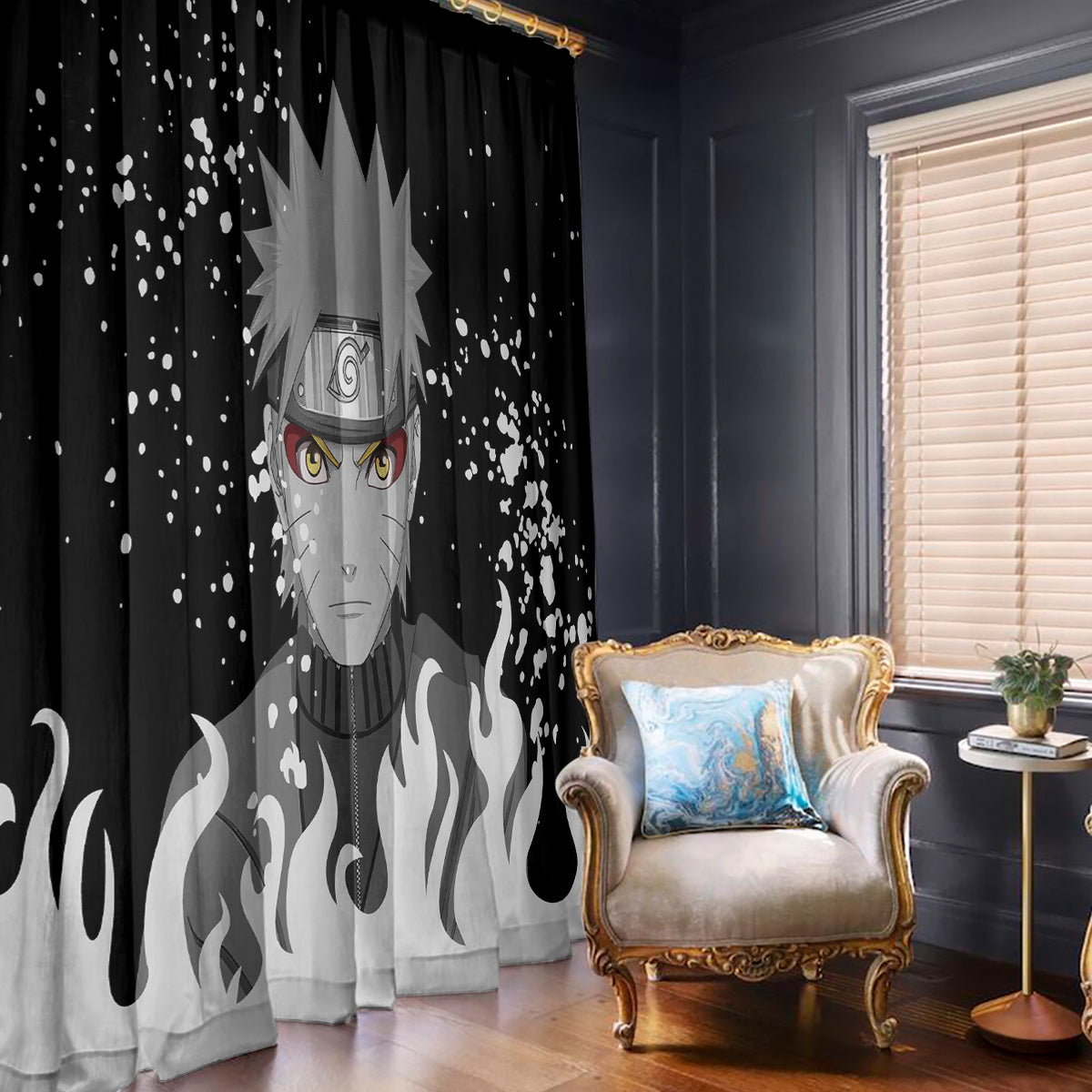 Uzumaki Sage Window Curtain