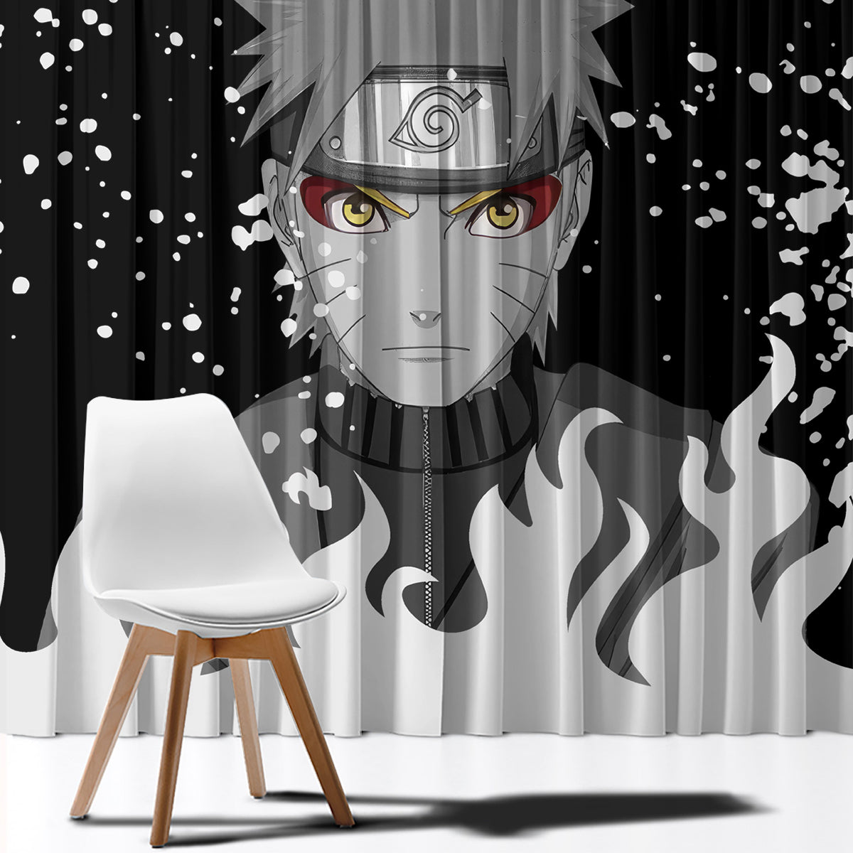 Uzumaki Sage Window Curtain