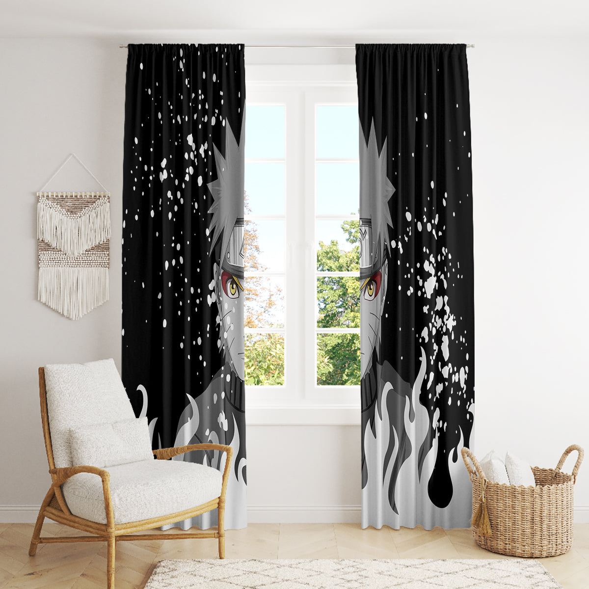Uzumaki Sage Window Curtain