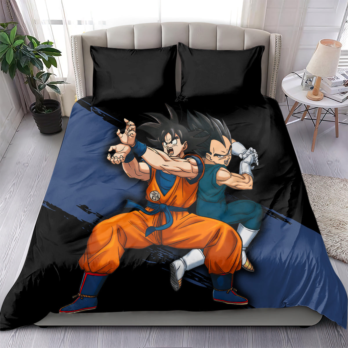 Goku and Vegeta Super Anime Bedding Set