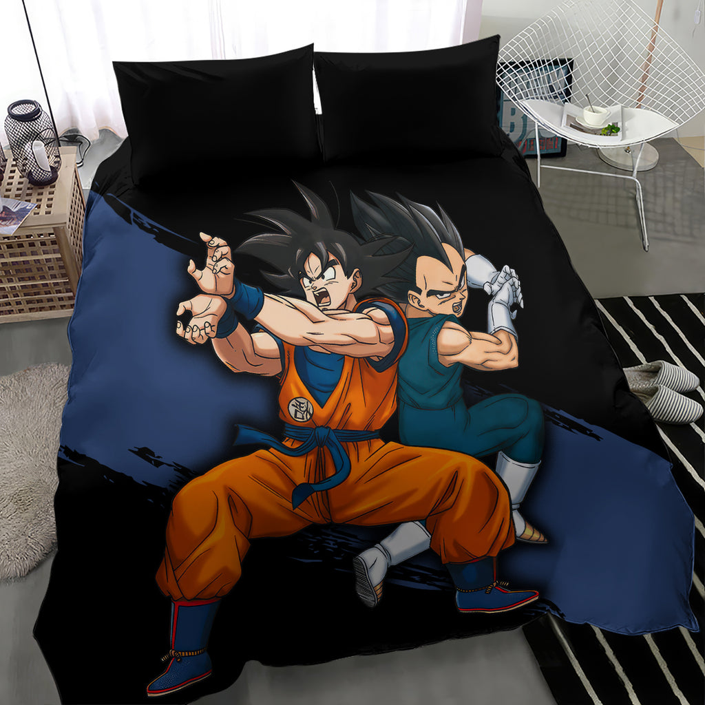 Goku and Vegeta Super Anime Bedding Set