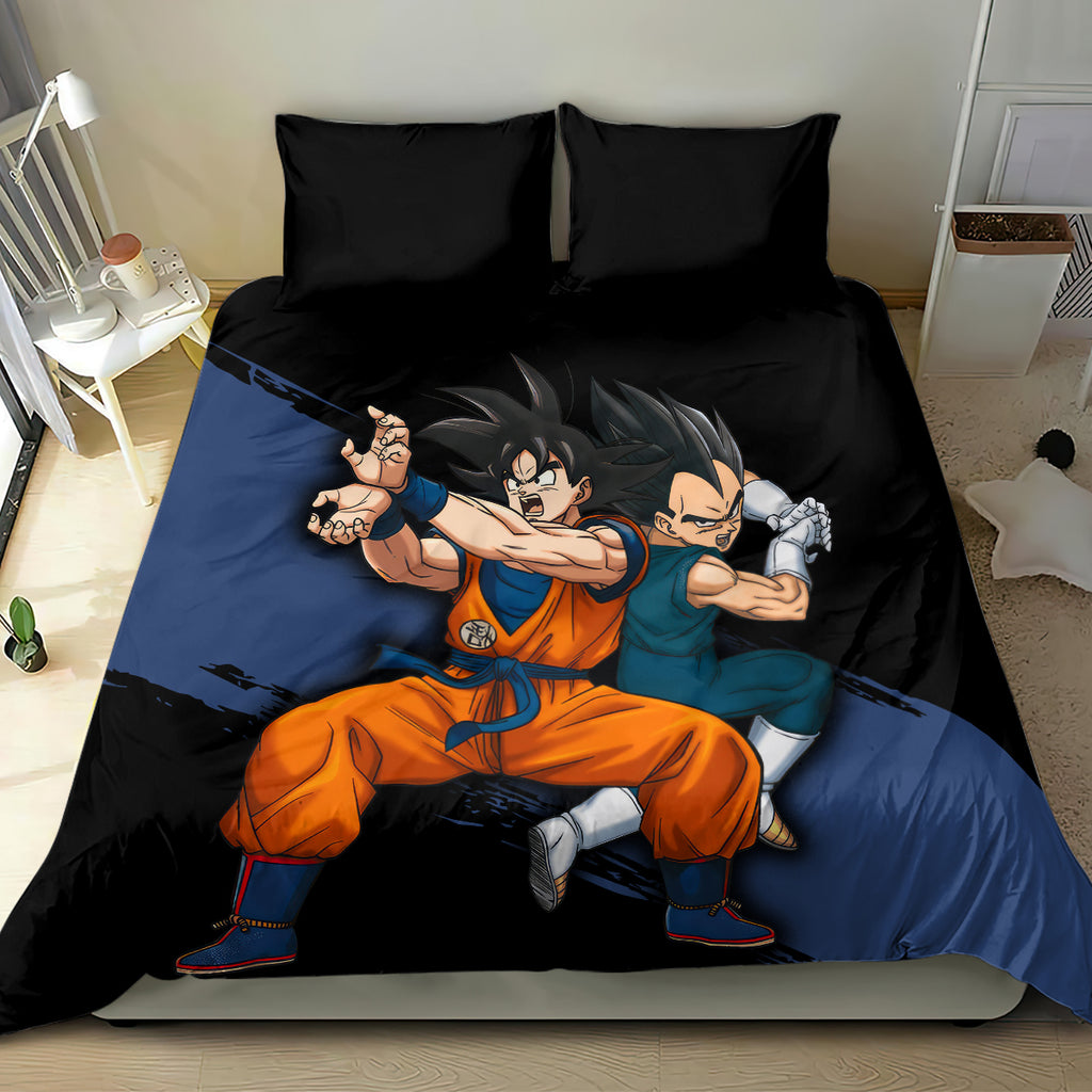 Goku and Vegeta Super Anime Bedding Set