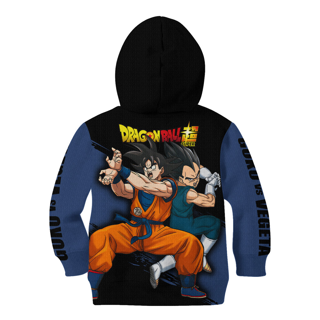 Goku and Vegeta Super Anime Kid Hoodie
