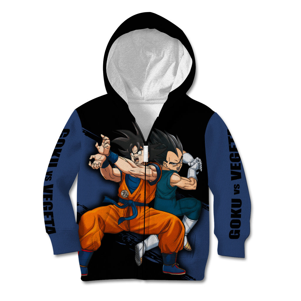Goku and Vegeta Super Anime Kid Hoodie