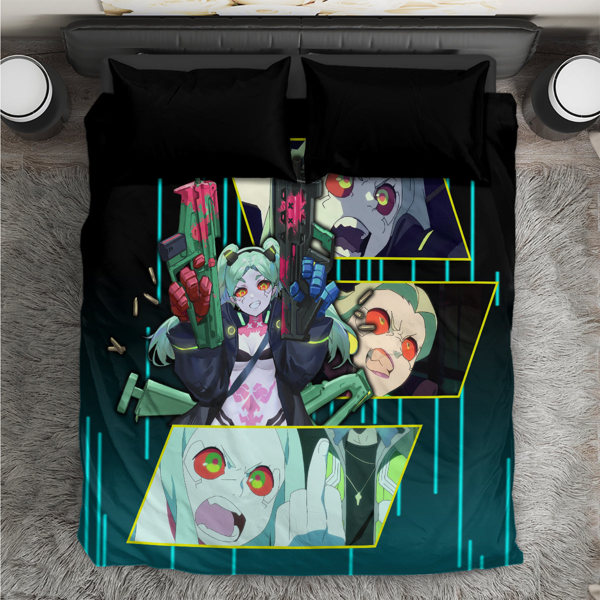 Cyberpunk Rebecca Bedding Set