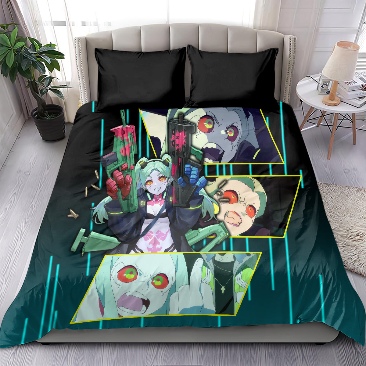 Cyberpunk Rebecca Bedding Set
