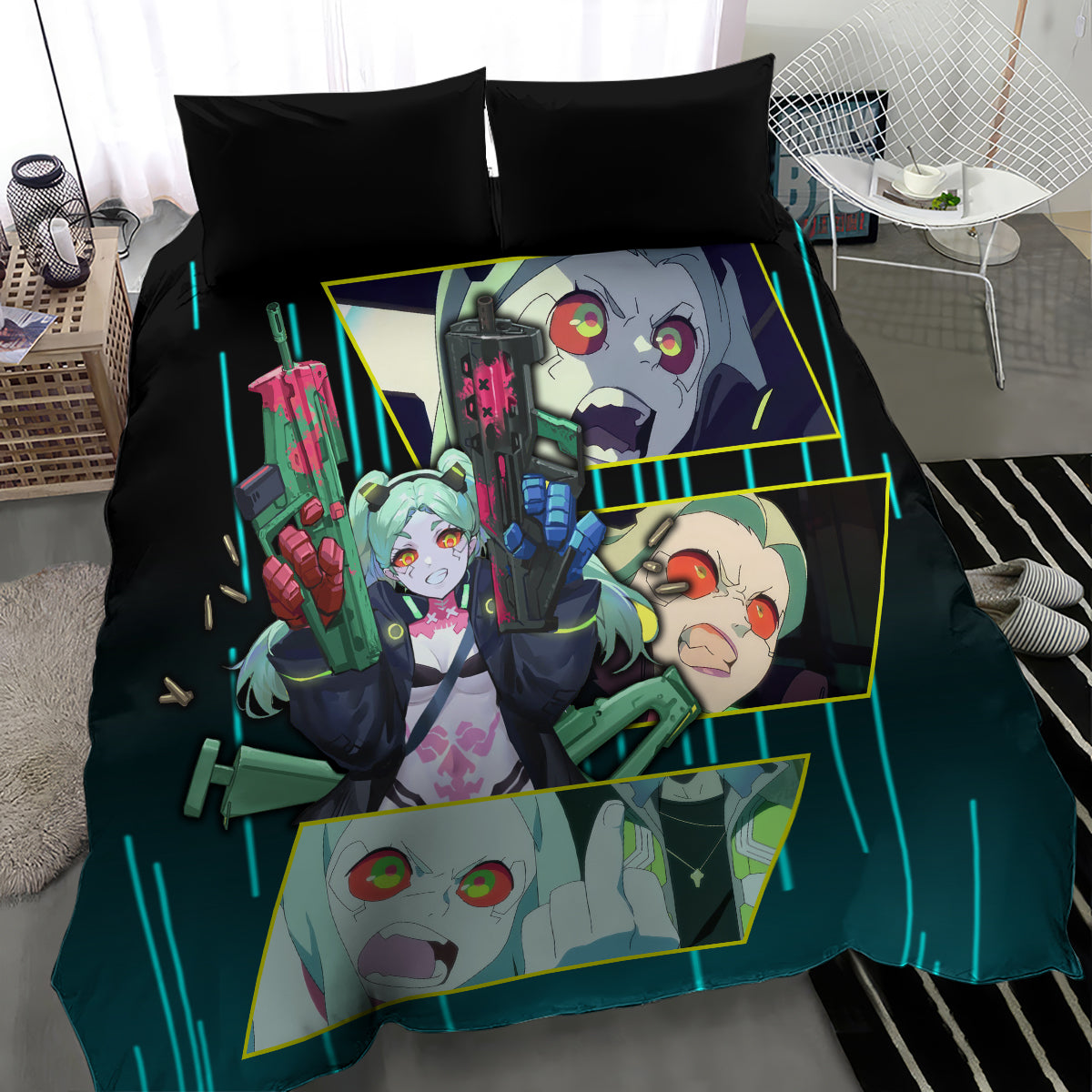 Cyberpunk Rebecca Bedding Set