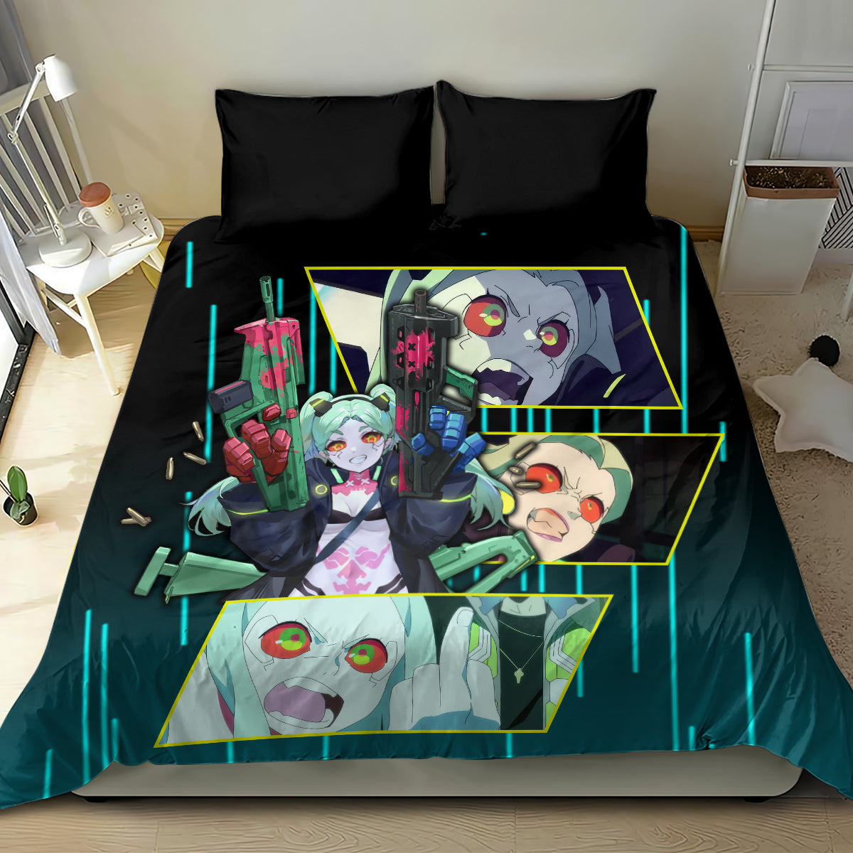 Cyberpunk Rebecca Bedding Set
