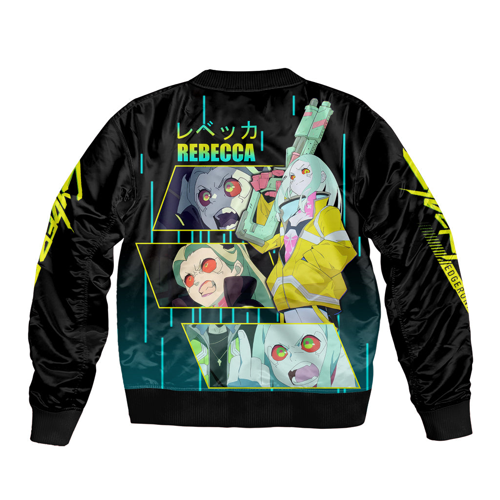 Cyberpunk Rebecca Bomber Jacket