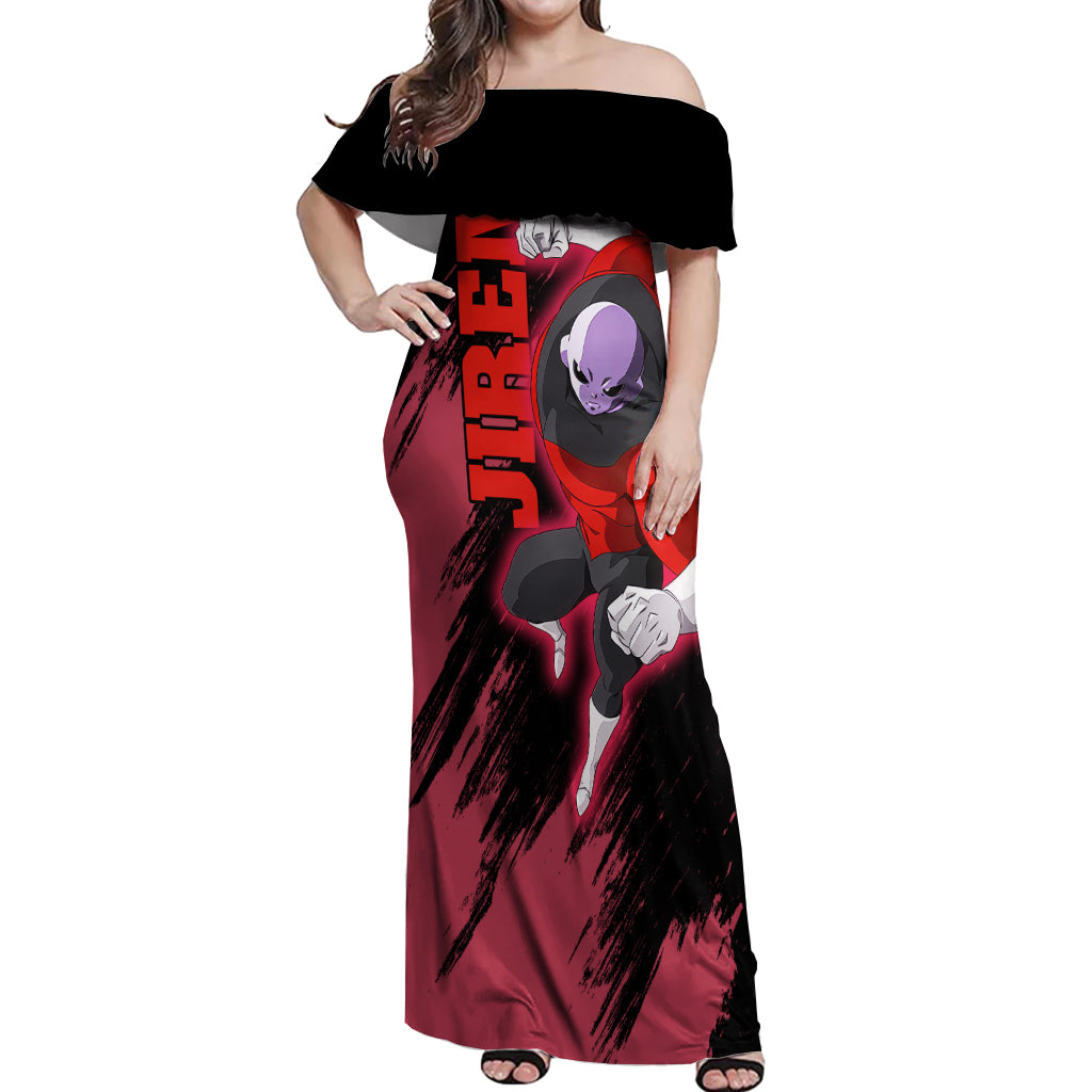 Jiren - Dragon Ball Off Shoulder Maxi Dress